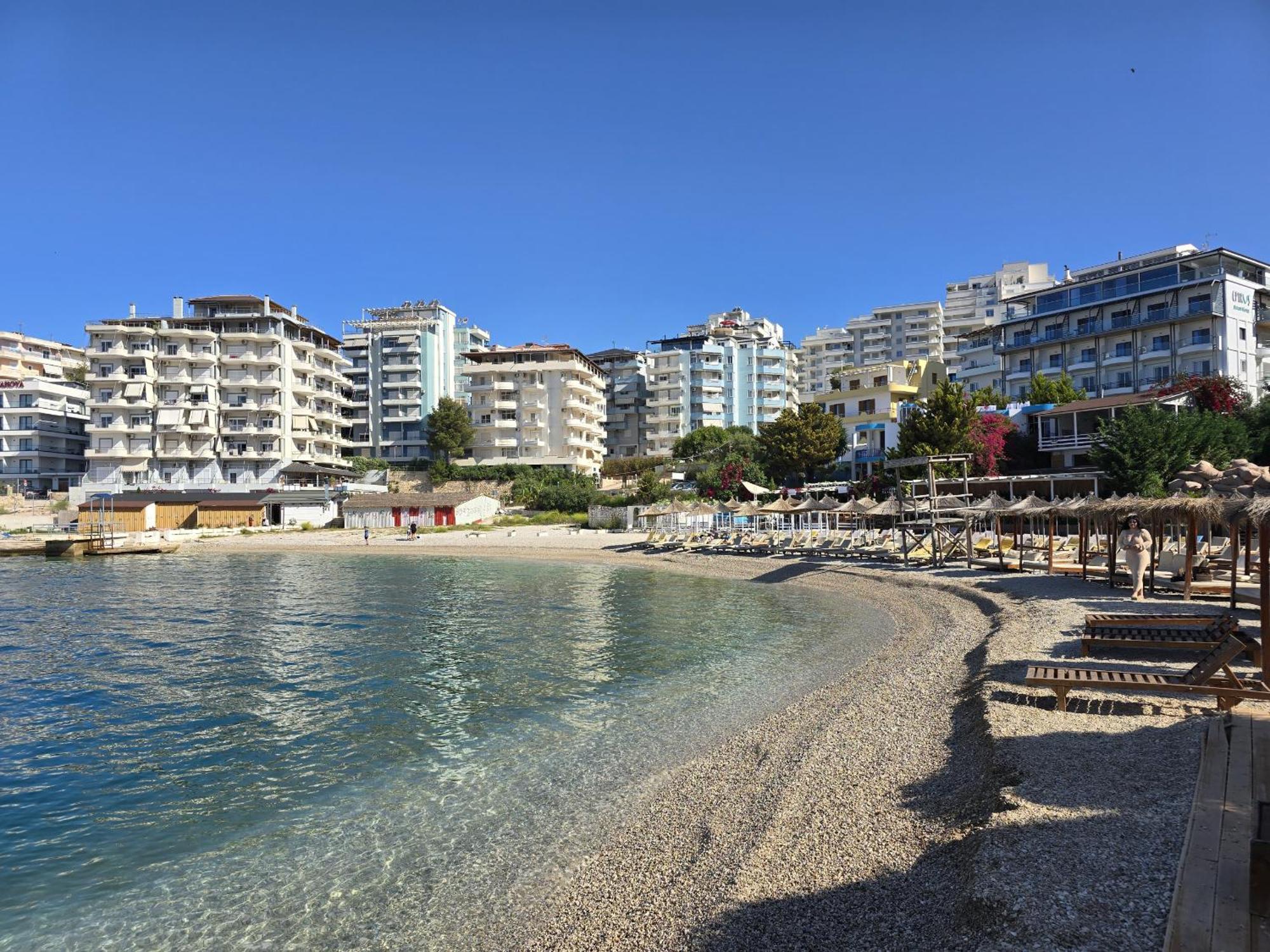 Apartments Blue Horizons Sarandë Exteriör bild